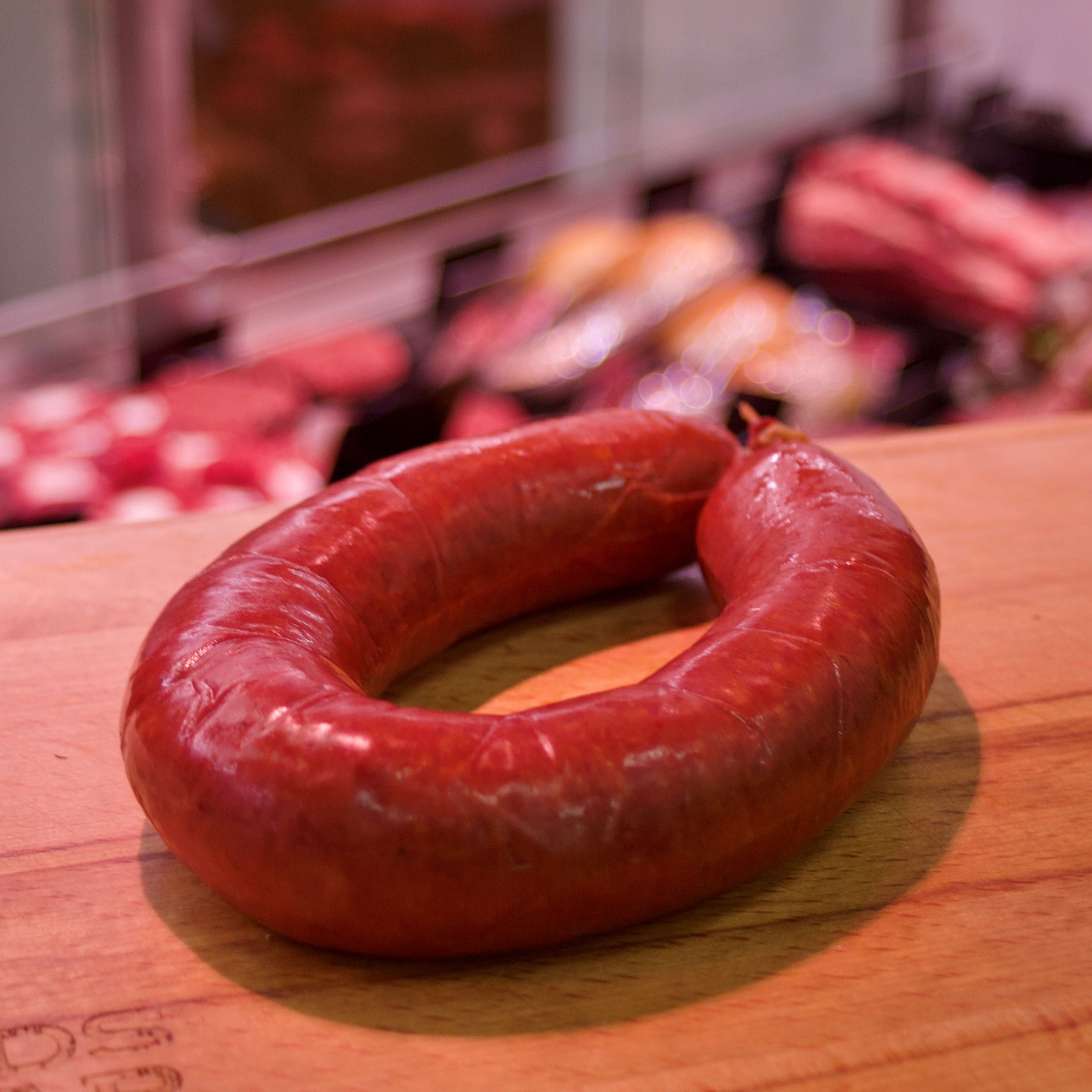 Worstspecialiteiten uit eigen worsten-makerij