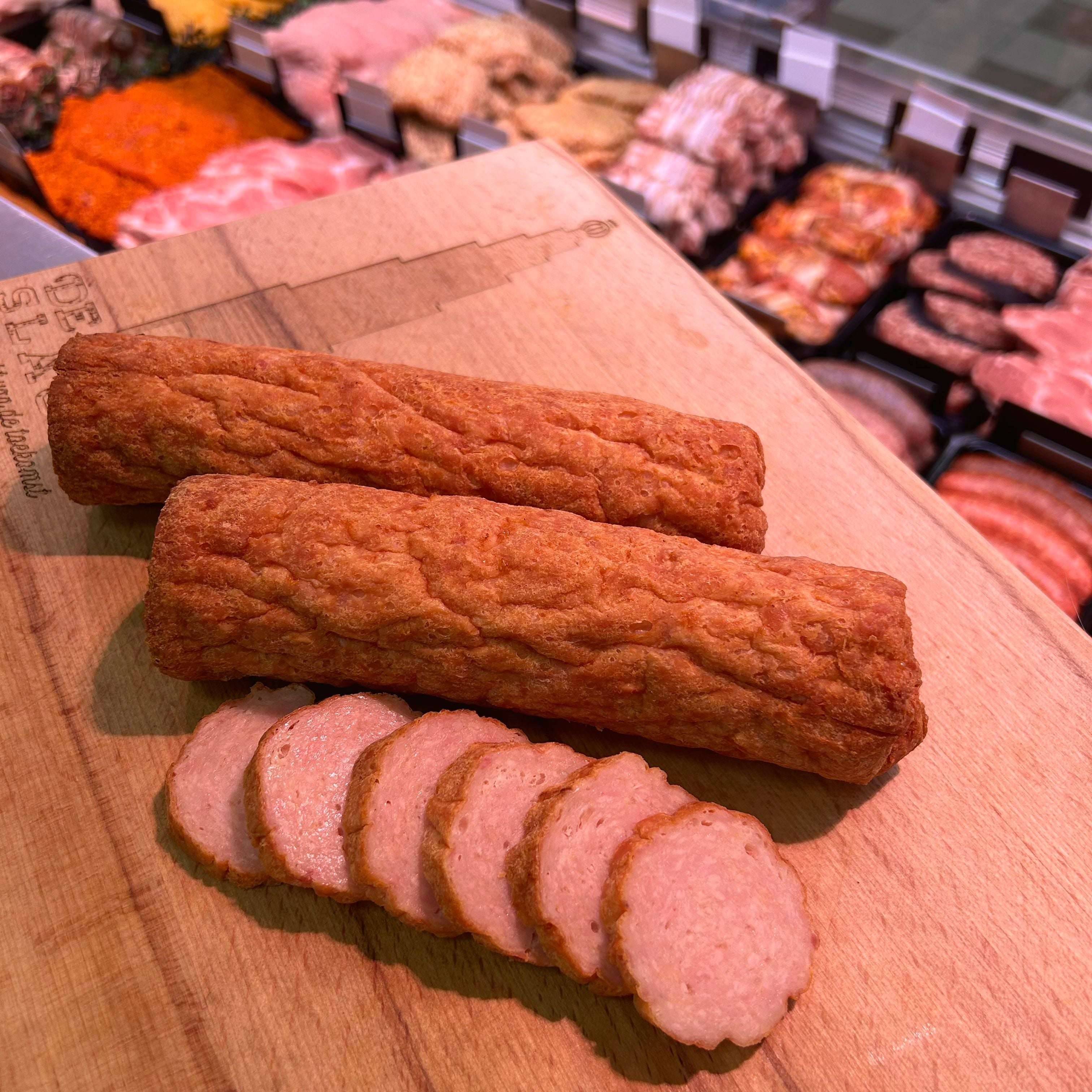 Hele grillworst voor €6,-