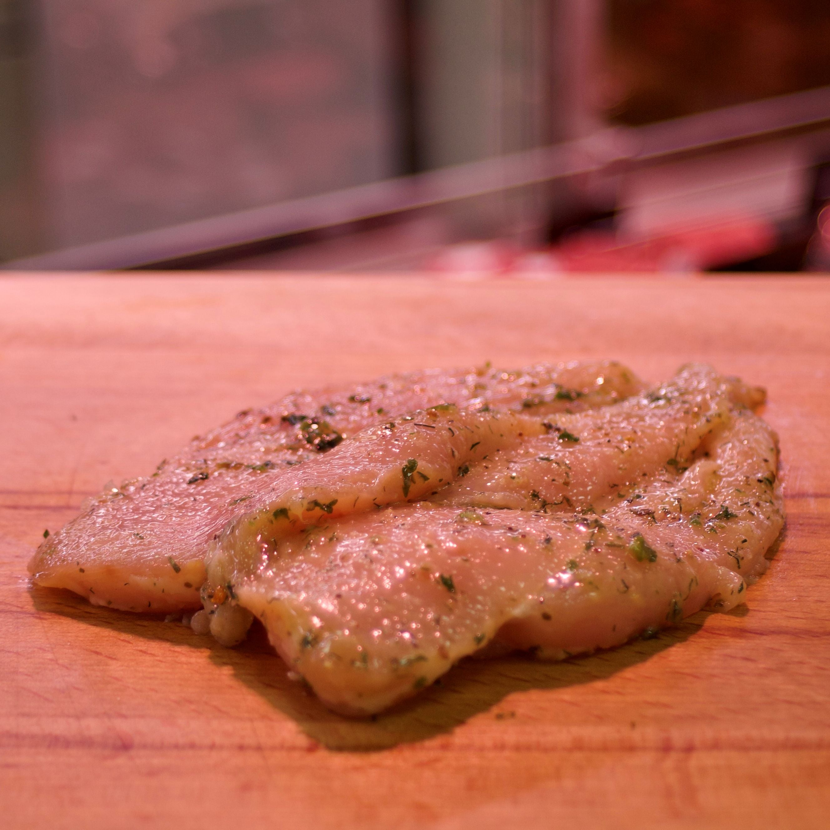 Gemarineerde kipsteak